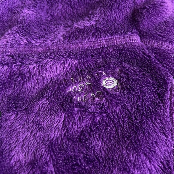 Mountain Hardwear Women’s Purple Fleece Jacket Size XS Soft Full Zip - Picture 2 of 6